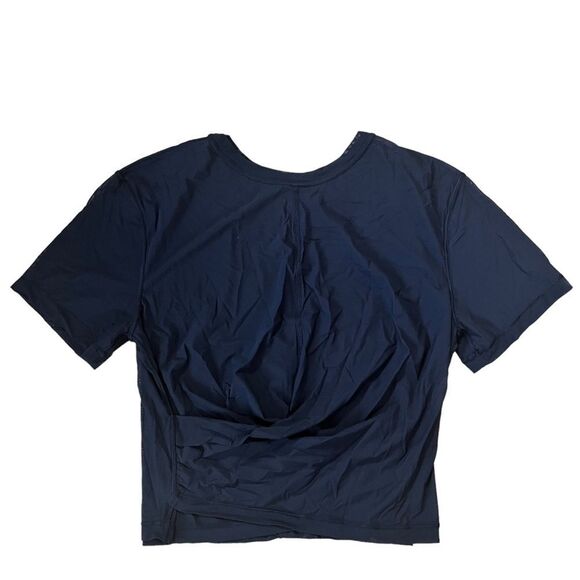 lululemon athletica Tops - Lululemon Black Mesh Short Sleeve